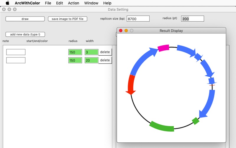 Screenshot #2 pour ArcWithColor