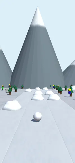 Game screenshot SnowRoll 3D! apk
