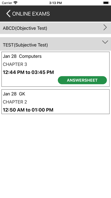 Prism International School App Screenshot