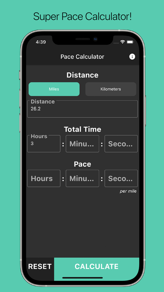 #1. Super Pace Calculator (iOS) 由: Jeffrey Leary