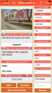 real estate list iphone screenshot 3