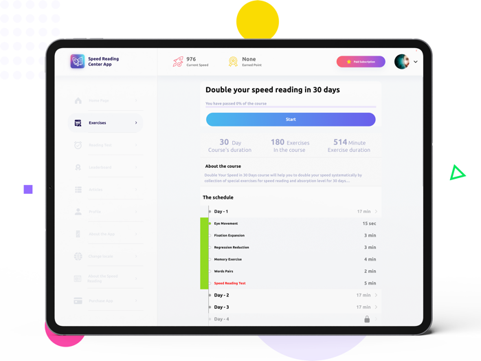 Speed Reading Center