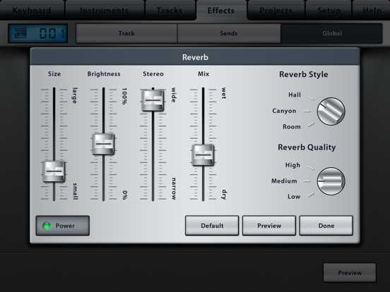 Music Studio Lite iPad app afbeelding 7