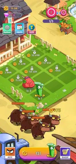 Game screenshot Defend the farm - Merge Plants apk