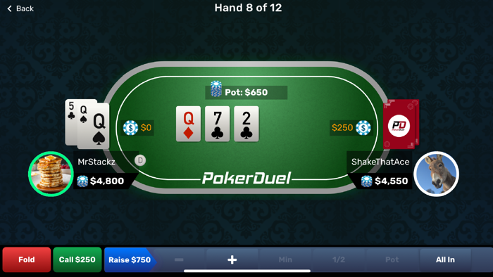 Poker Duel Texas Holdem Poker