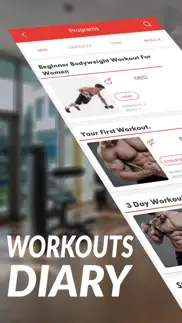 gt gym trainer workout log iphone screenshot 1