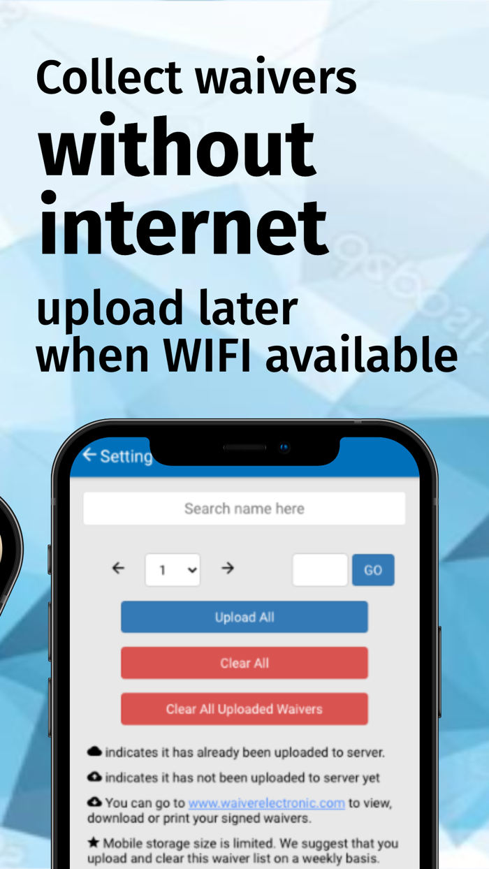 WaiverElectronic-Online Waiver