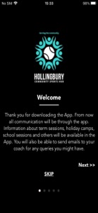 Hollingbury Sports Hub screenshot #2 for iPhone