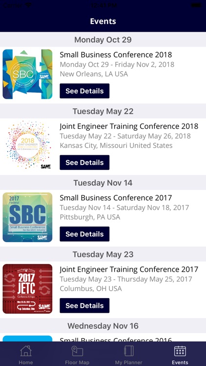 SAME Events screenshot-3