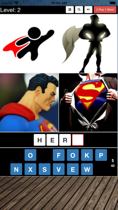 4 Pics 1 Word (Guess) Screenshot