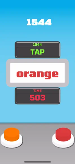 Game screenshot Tap Off - Reverse Stroop Test apk