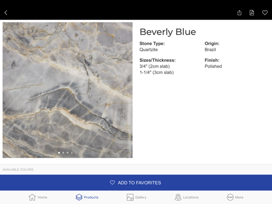 Arizona Tile iPad screenshot 5 - Shopping app