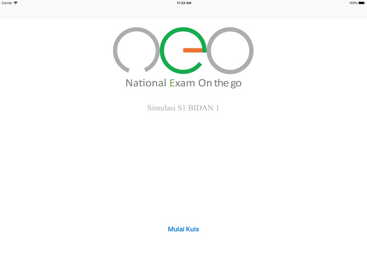 NEO S1 Bidan:Sim1 for iPad