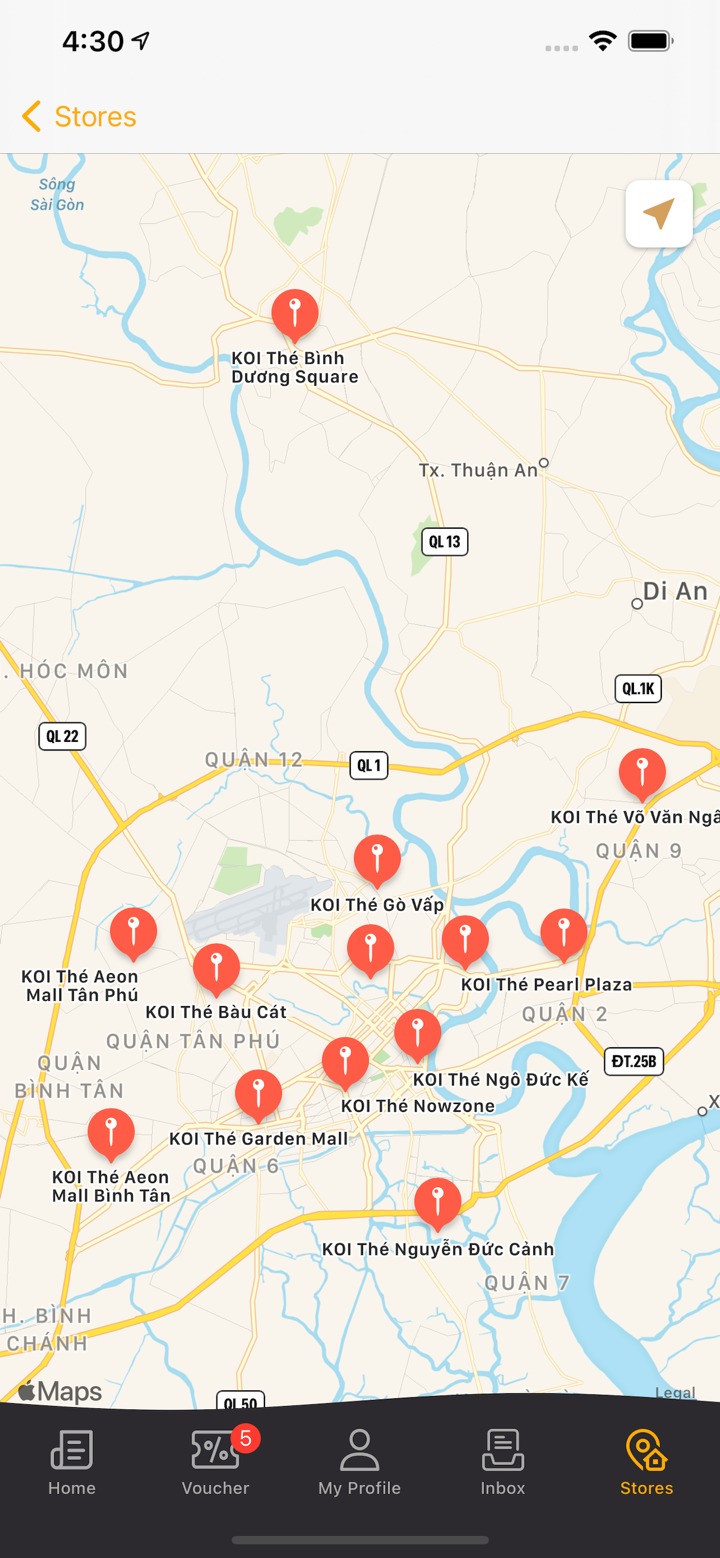 KOI Thé Vietnam screenshot 5
