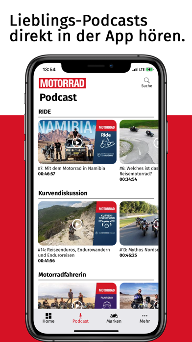 MOTORRAD Online Screenshot