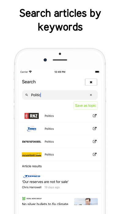 New Zealand News Newsstand NZ Screenshot