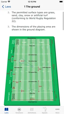 Game screenshot World Rugby Laws of Rugby mod apk