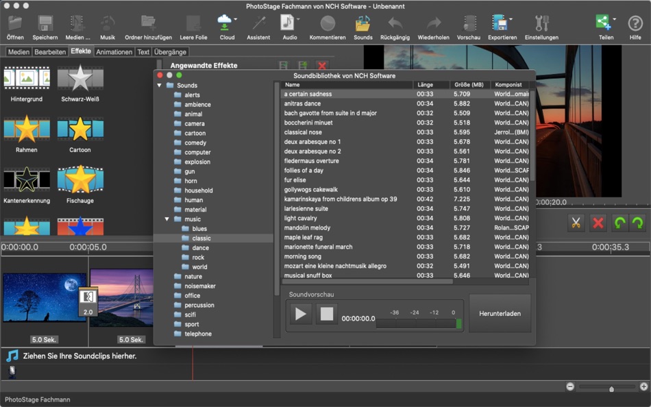 #3. PhotoStage Diashow-Programm (macOS) Podle: NCH Software