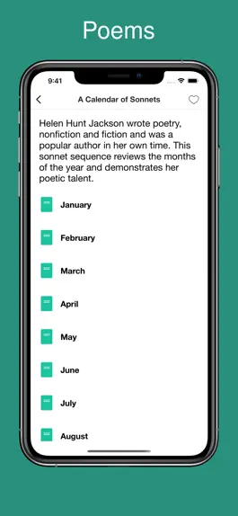 Game screenshot Poetry Audiobooks apk