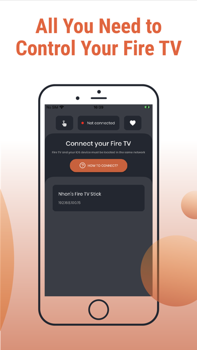 Remote for FireStick TV App. Screenshot