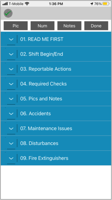 Oversight Data Collection App screenshot 3