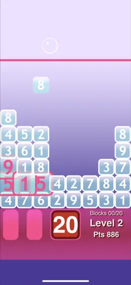 Game screenshot Twentris HD,blocks and numbers mod apk