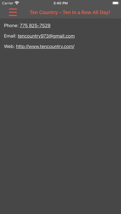 Ten Country 97.3 Screenshot
