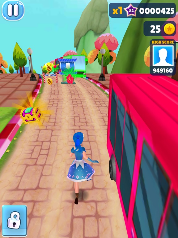 Princess Run 3D -Subway Runner screenshot 2