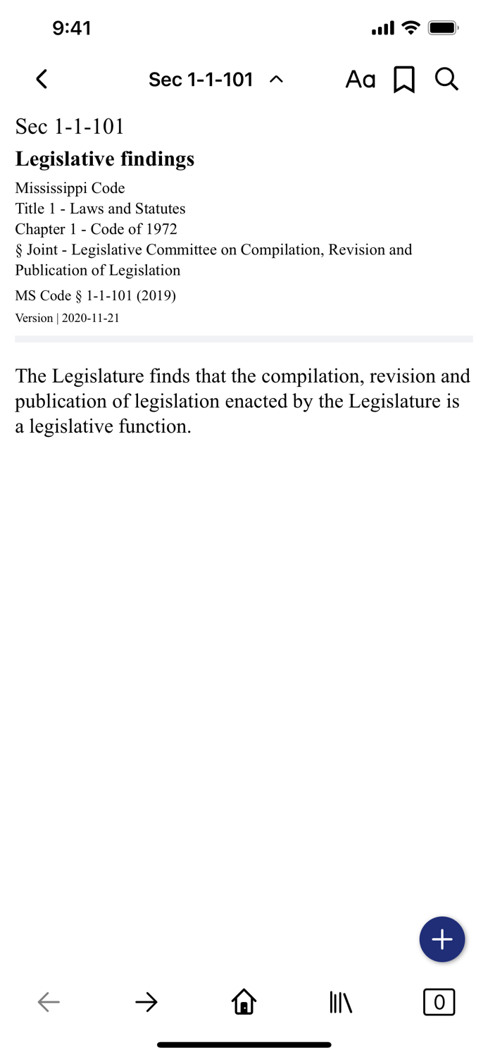 Mississippi Code by PocketLaw