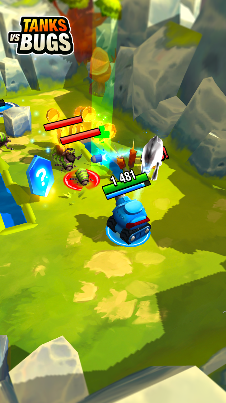 Tanks vs Bugs Hack screenshot 1 - iOS game interface