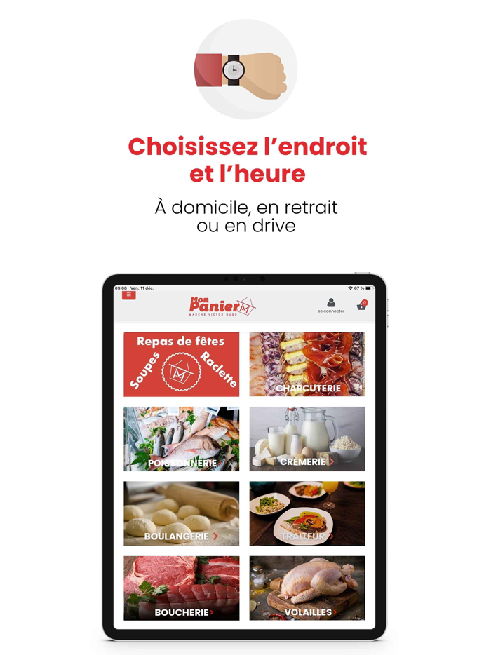 MonPanier - Marché Victor Hugo