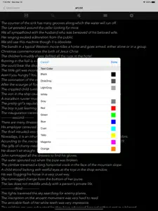 SimpleEditor HD screenshot #2 for iPad