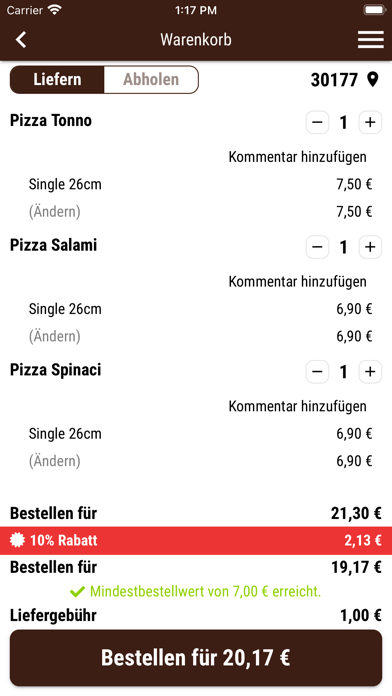 Pizza San Marino Screenshot