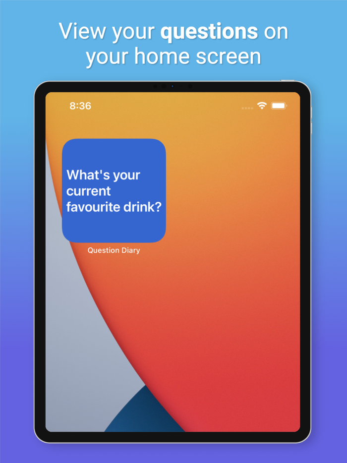 Question Diary - Daily Journal