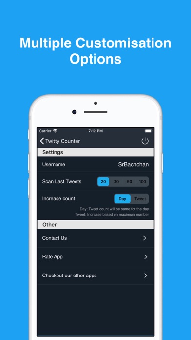 Screenshot #3 pour Twitty Counter