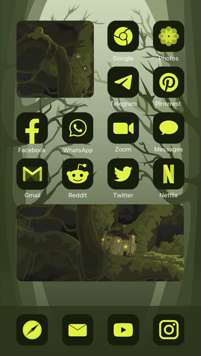 aIcon: aesthetic theme & icons Screenshot