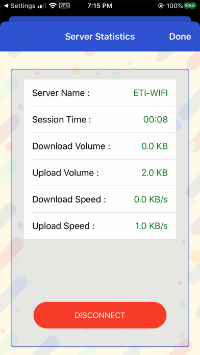 Festival VPN Screenshot