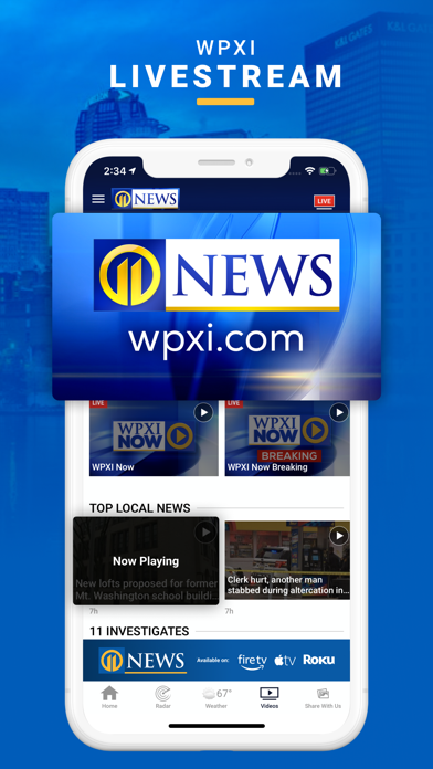WPXI Channel 11 Screenshot