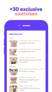 face exercises iphone screenshot 3