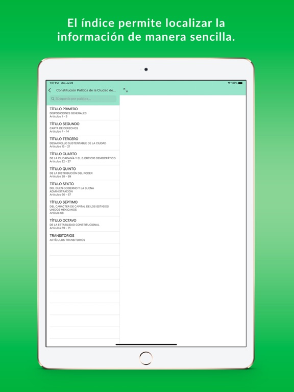 Screenshot #5 pour Leyes Ciudad de México CDMX