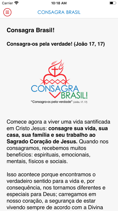 Consagra Brasil Screenshot