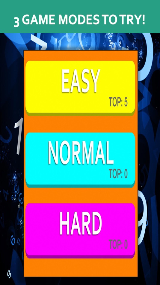 #3. Crazy Hard Fast Math Reaction (iOS) By: Fragranze Games Ltd
