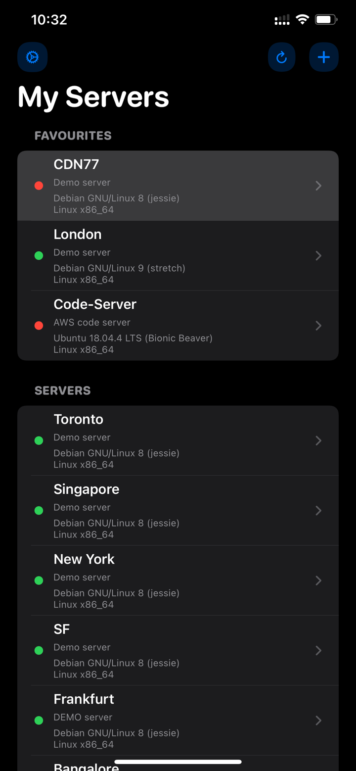 Netdata server monitoring screenshot 2