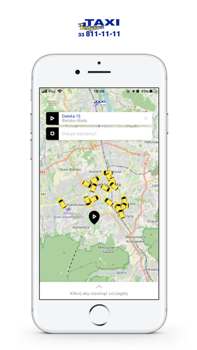 Taxi Jedynka Bielsko-Biała Screenshot
