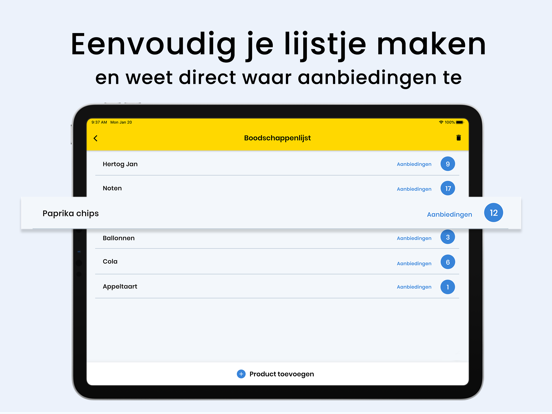 Folders.nl iPad app afbeelding 3