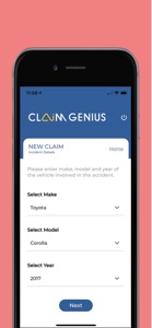 Claim Genius App screenshot #1 for iPhone