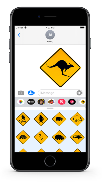 Screenshot #2 pour Australia Signs GIFs Stickers