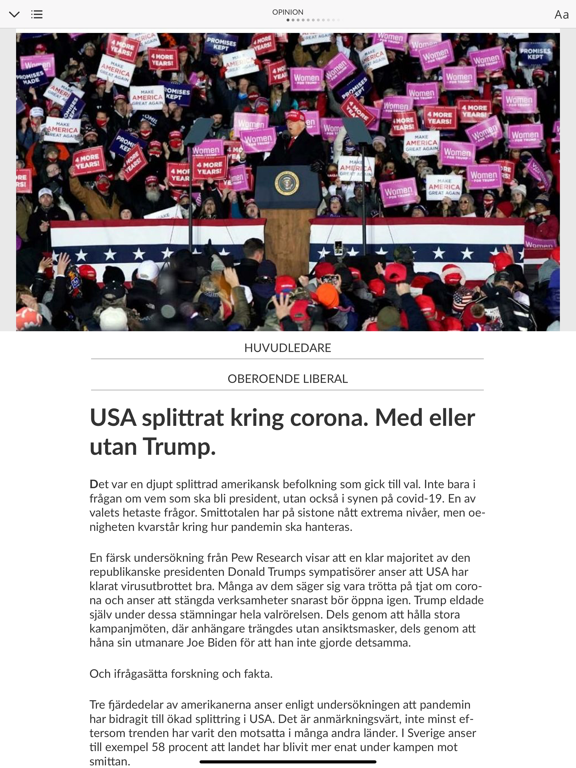 HD E-tidning iPad screenshot 4 - News app