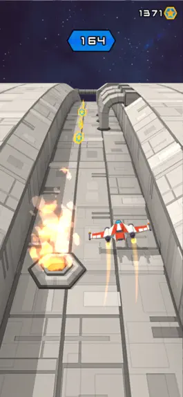 Game screenshot Trench Runner - Space race! apk