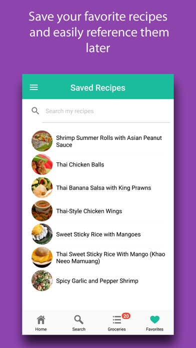 Thai Foods: Authentic Recipes Screenshot
